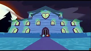 This Halloween Were Exploring the Haunted Brothel &lbrack;Halloween Gay Hentai game PornPlay &rsqb; Ep&period;1 gloryhole copy fun